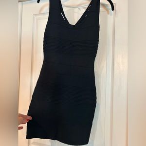 Black flattering dress size S